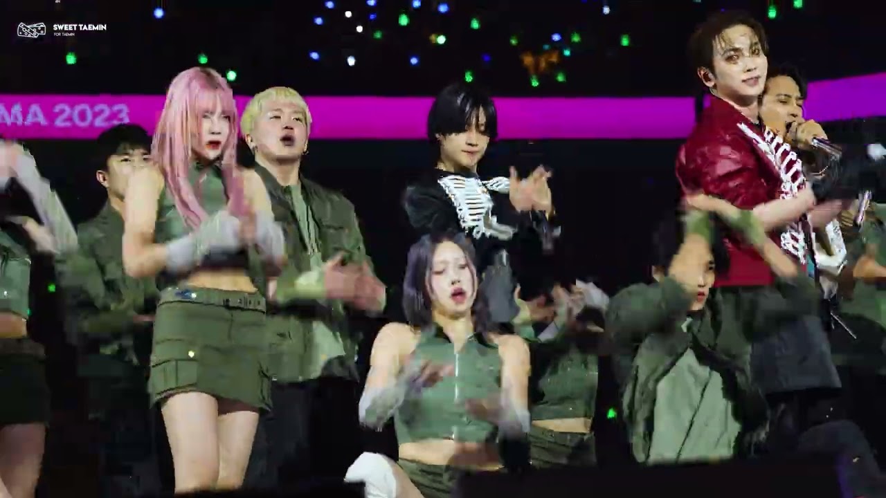 [4K] 231202 SHINee - HARD @ MMA2023 (TAEMIN focus)