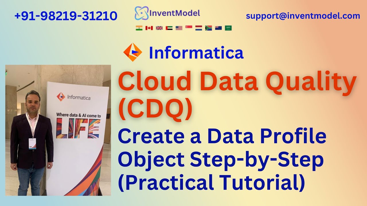 Informatica CDQ | Create a Data Profile Object Step-by-Step (Practical Tutorial)