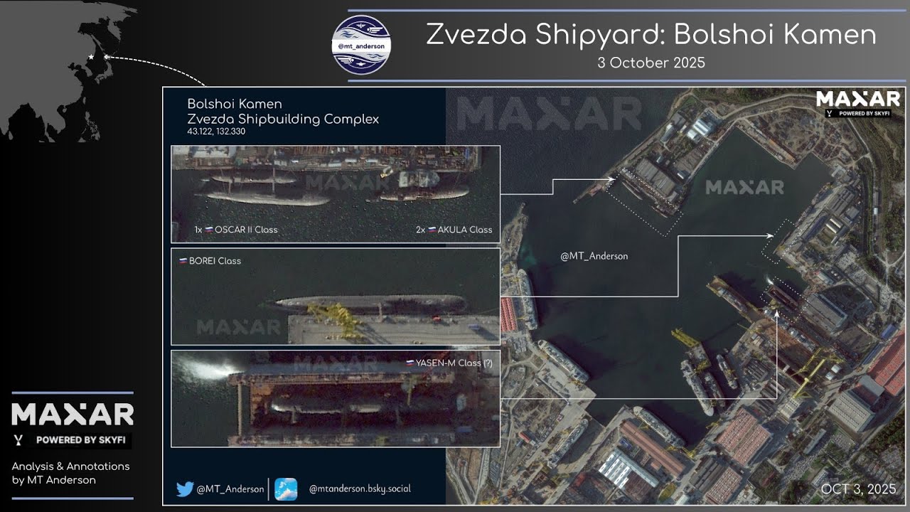 Russian Submarine Enters Dry Dock & Damaged Kilo Seen Returning to the Baltic After Mechanical Issue