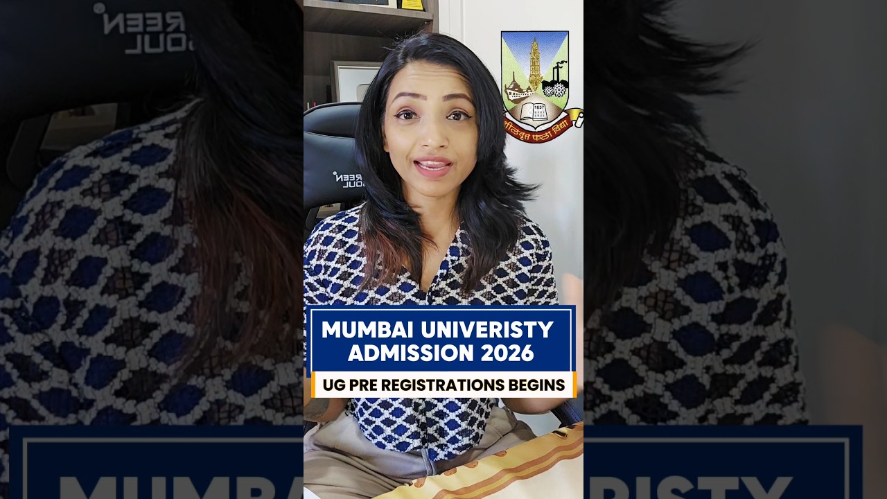 Mumbai University 2026 Pre registration begins | Imp update