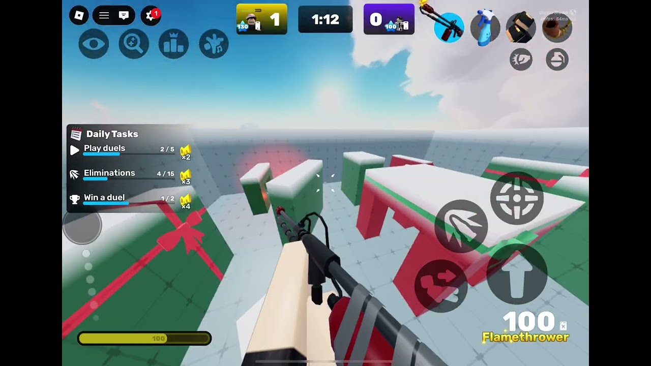 Flamethrower only challenge 