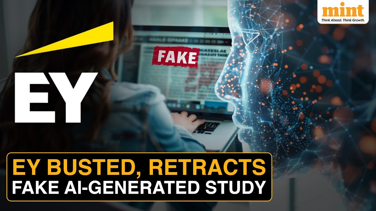 EY Caught In EXPLOSIVE AI Scandal: Fake Data, Non-Existent Sources Found In Cybersecurity Study