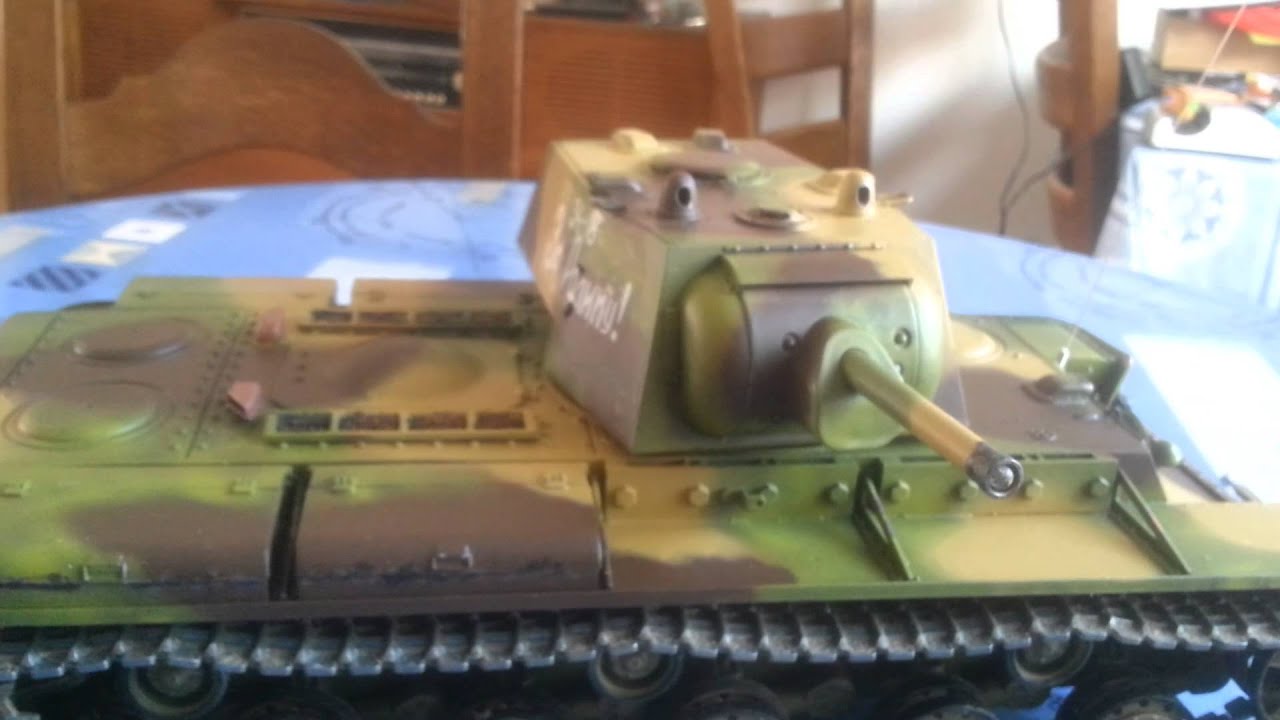 RC KV-1s with 1942 design turret