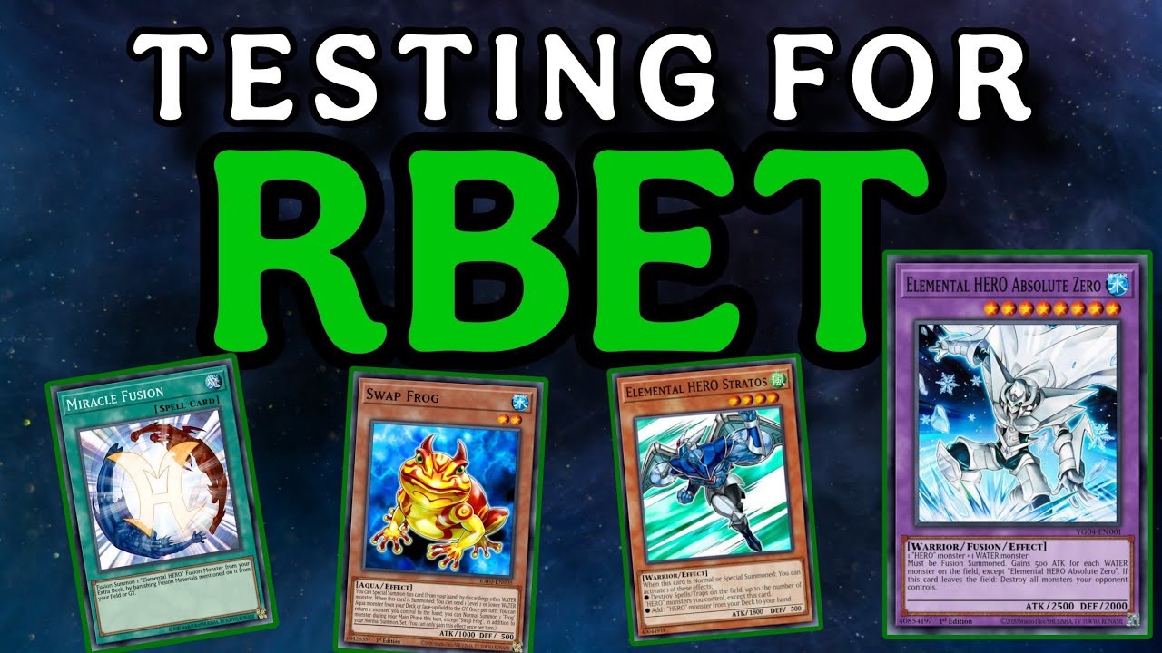 Testing Decks for RBET Vienna - Yu-Gi-Oh Edison Tournament Prep!