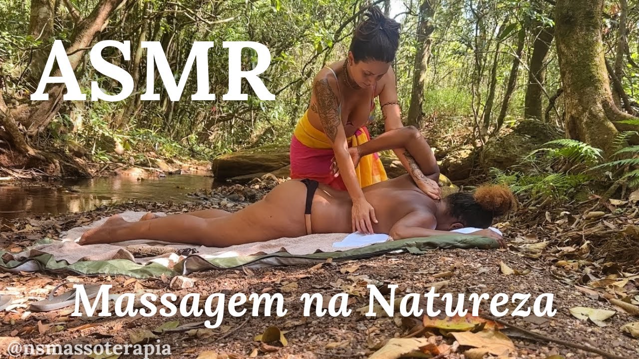 ASMR Real Nature: Massagem nas Costas | Real Nature ASMR: Sleep-Inducing Back Massage