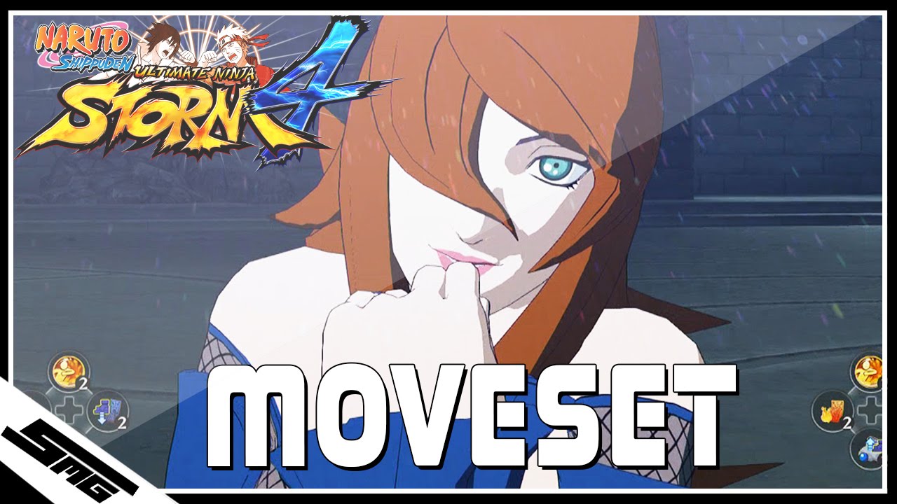 Naruto Ultimate Ninja Storm 4 - Mei (Mizukage) COMPLETE Moveset