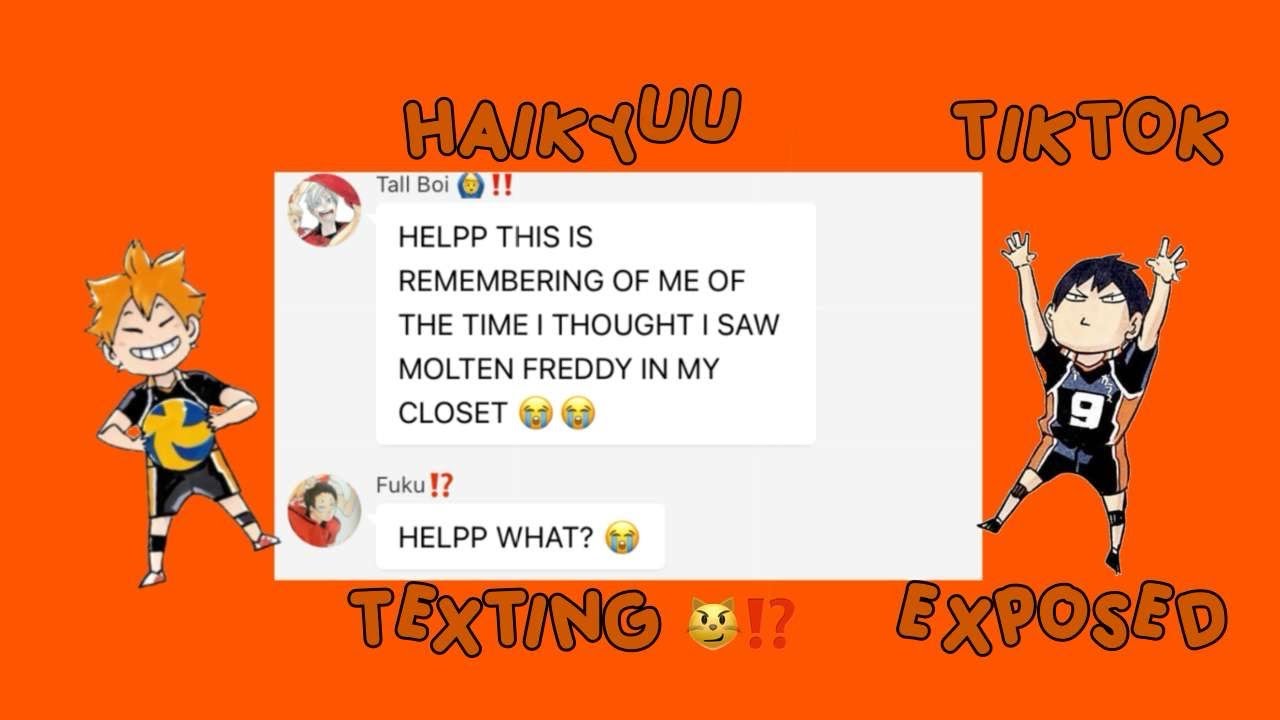 System exposes TikTok’s // Haikyuu . ⁉️ // no ANGST // first-video // bad video .?😖 // H0N3Y . ♢ //