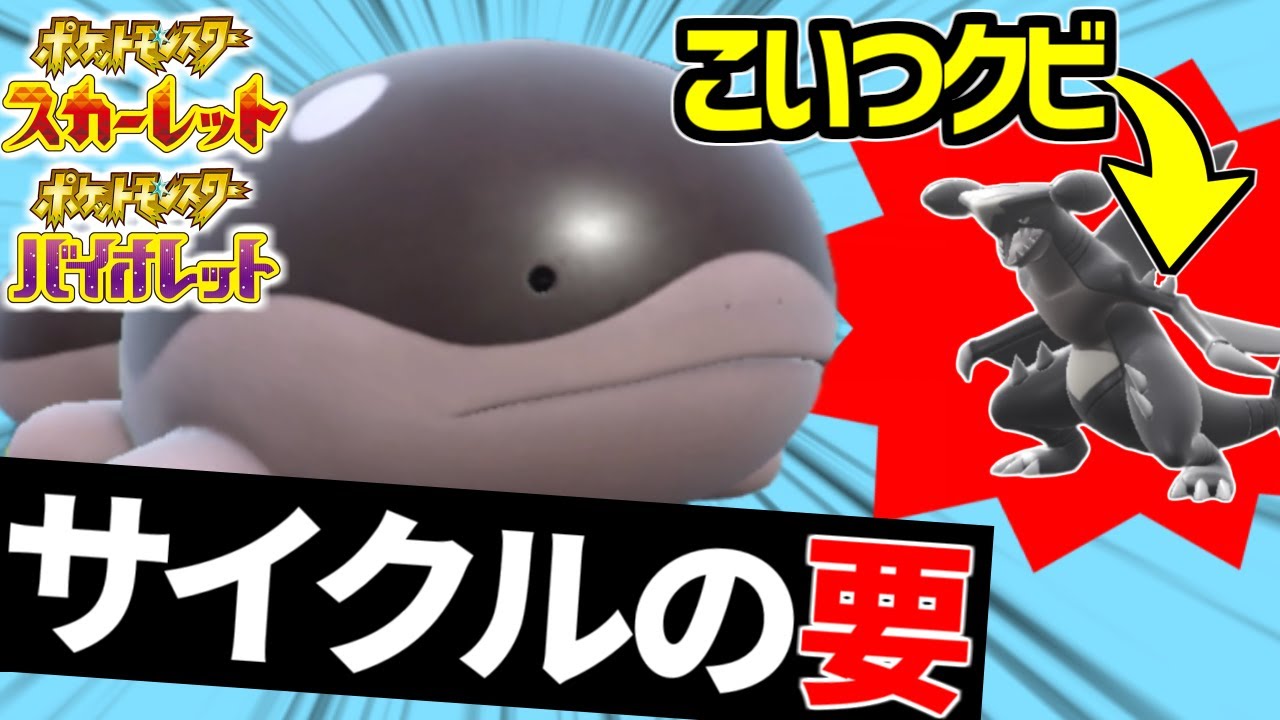 【ランク1位解説】シーズン1のサイクル戦における地面枠はドオーしか存在しない説【ポケモンSV】