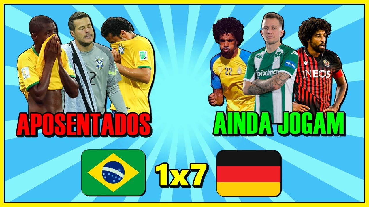Cadê os Caras? Seleção Brasileira que levou 7x1 ● QUE FIM LEVOU?