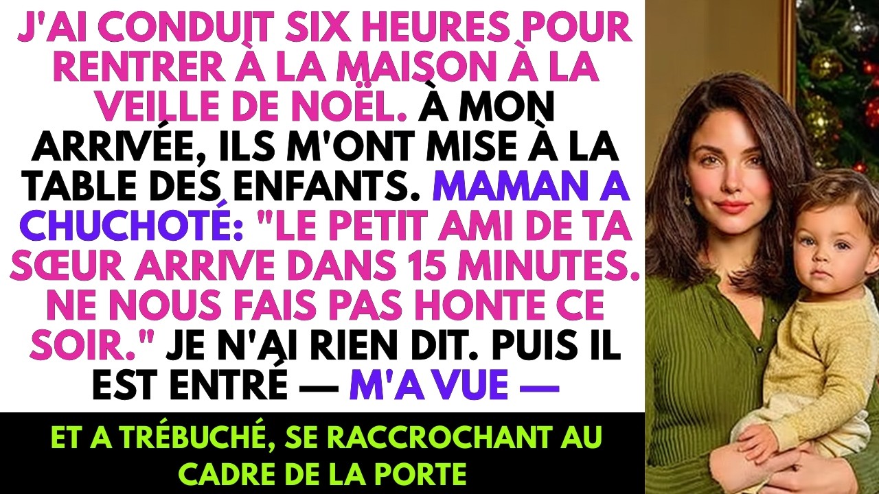 Mes Parents M'ont Mise À La Table Des Enfants — Son Regard Dit Tout