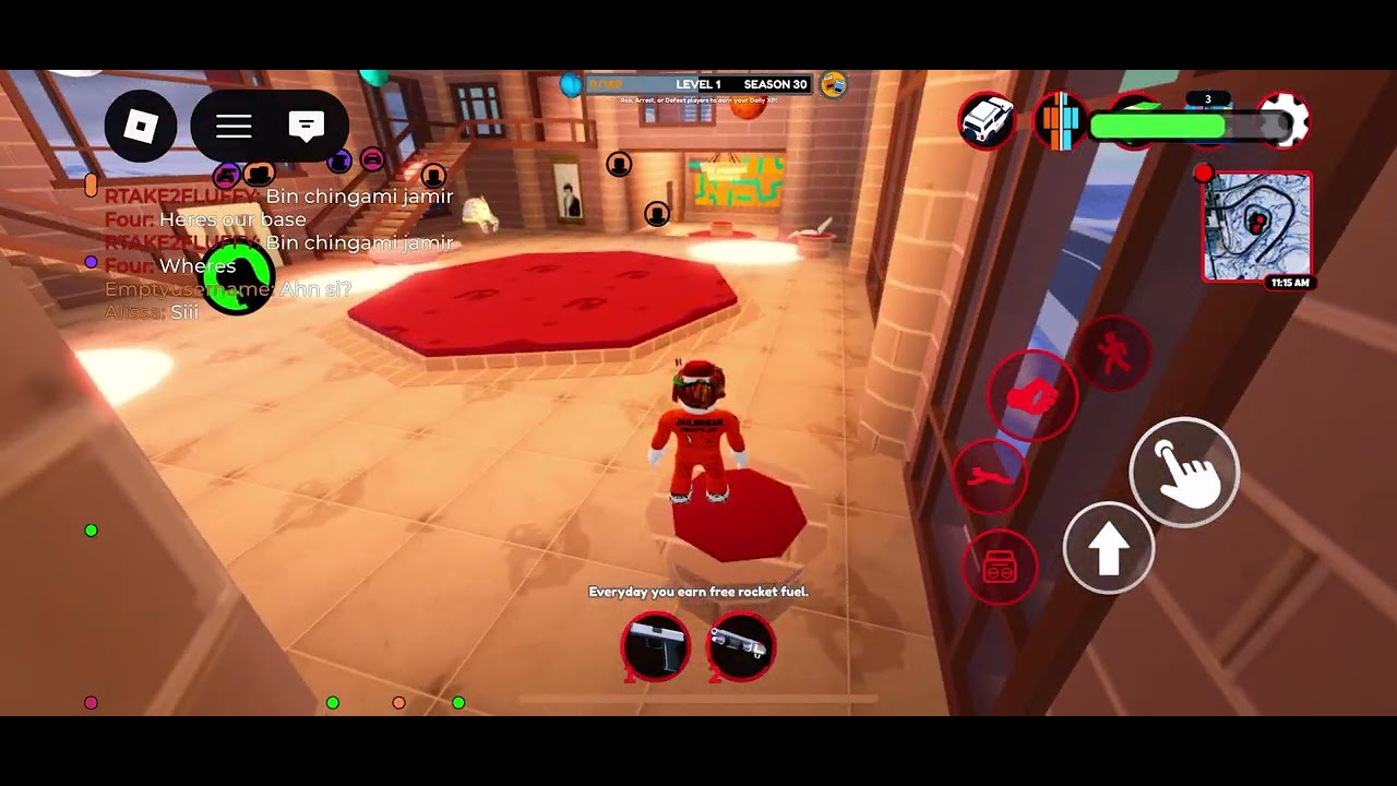 Playing jailbreak with my friend moonfov