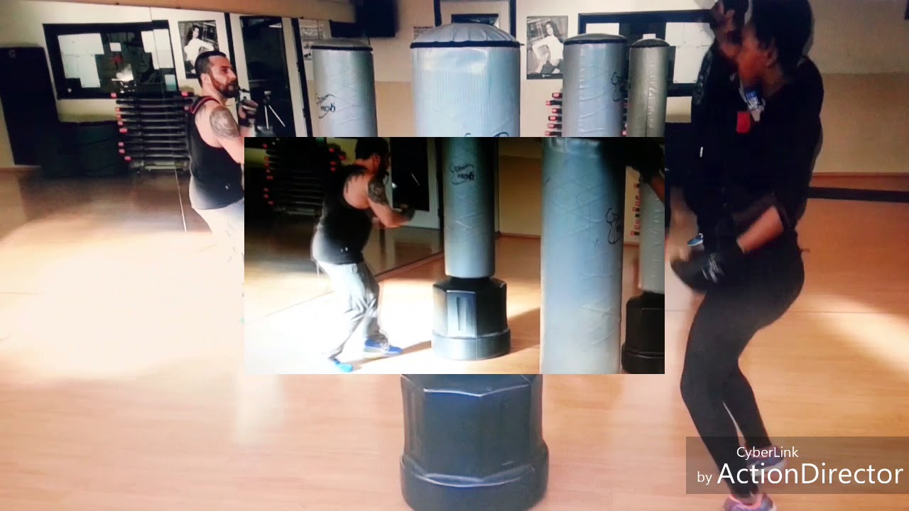 FitBoxe Combinazioni al sacco da terra Fitboxe (Workout) - esercizi fitboxe-Fabiano Mariotto Trainer