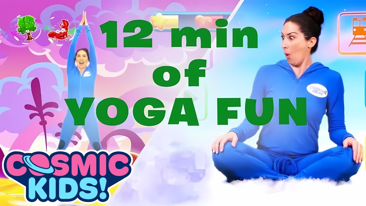 Cosmic Kids Yoga Compilation | 12 min of Yoga Fun