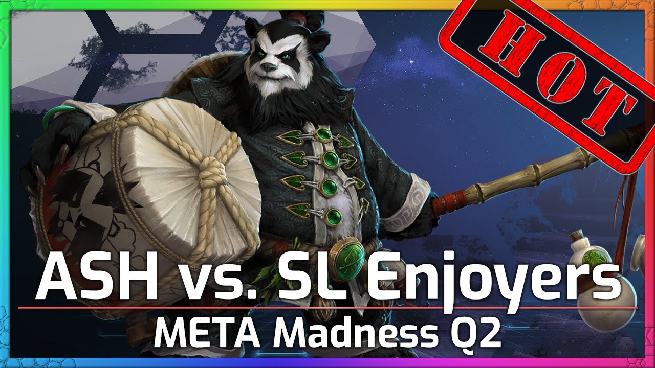 ASH против Enjoyers &mdash; Meta Madness Q2 &mdash; Heroes of the Storm