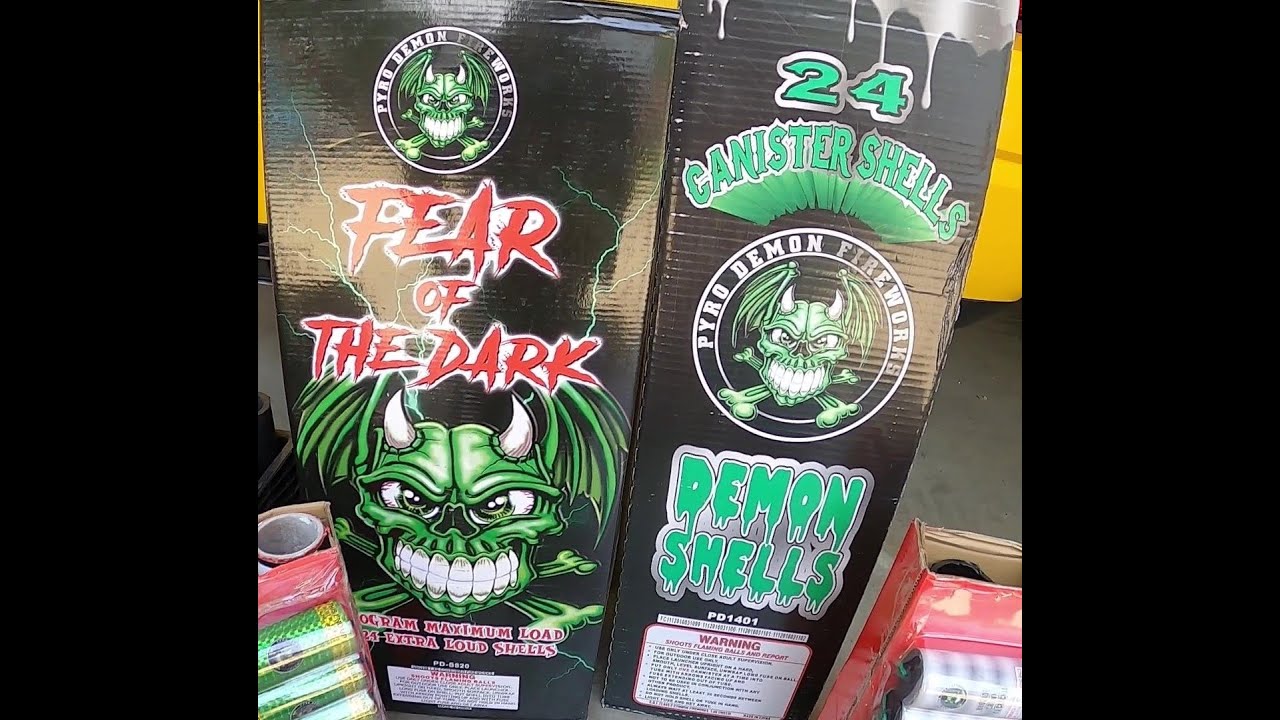 Pyro demon canister shells