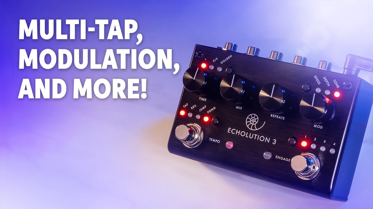 Pigtronix Echolution 3 Stereo Delay Pedal Demo – Daniel Fisher