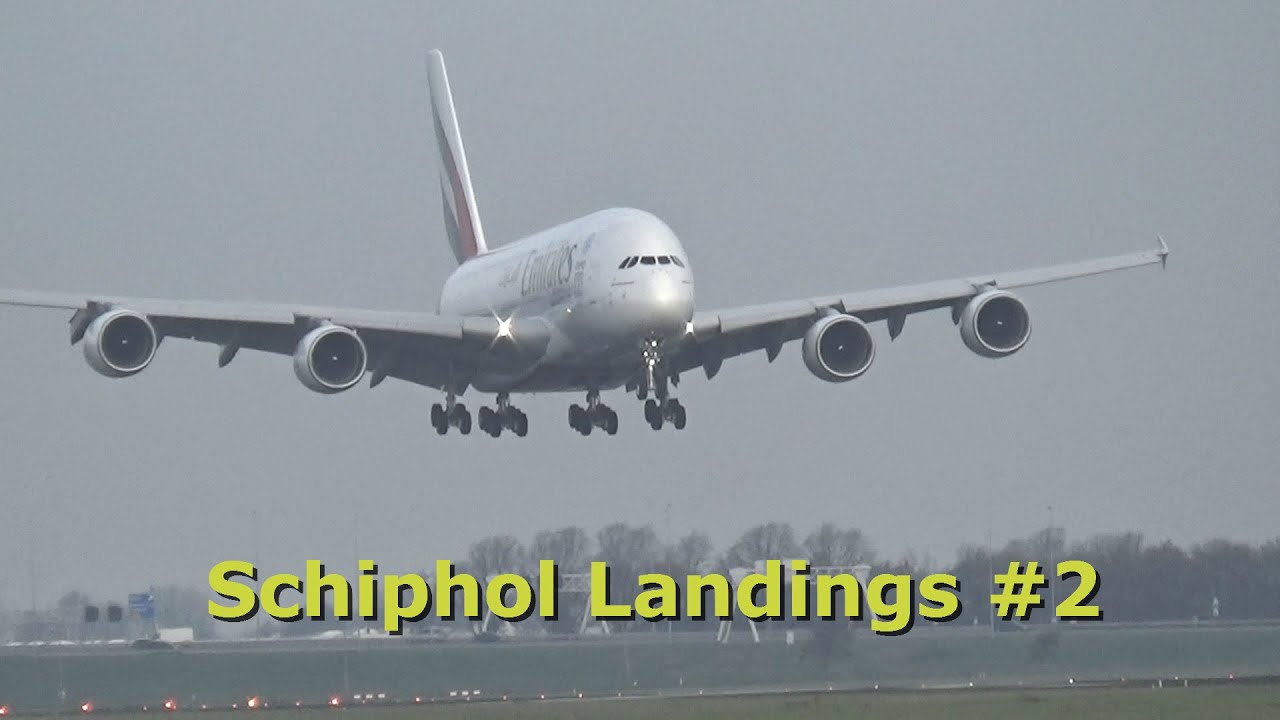 Plane spotting at Schiphol Amsterdam Airport #2