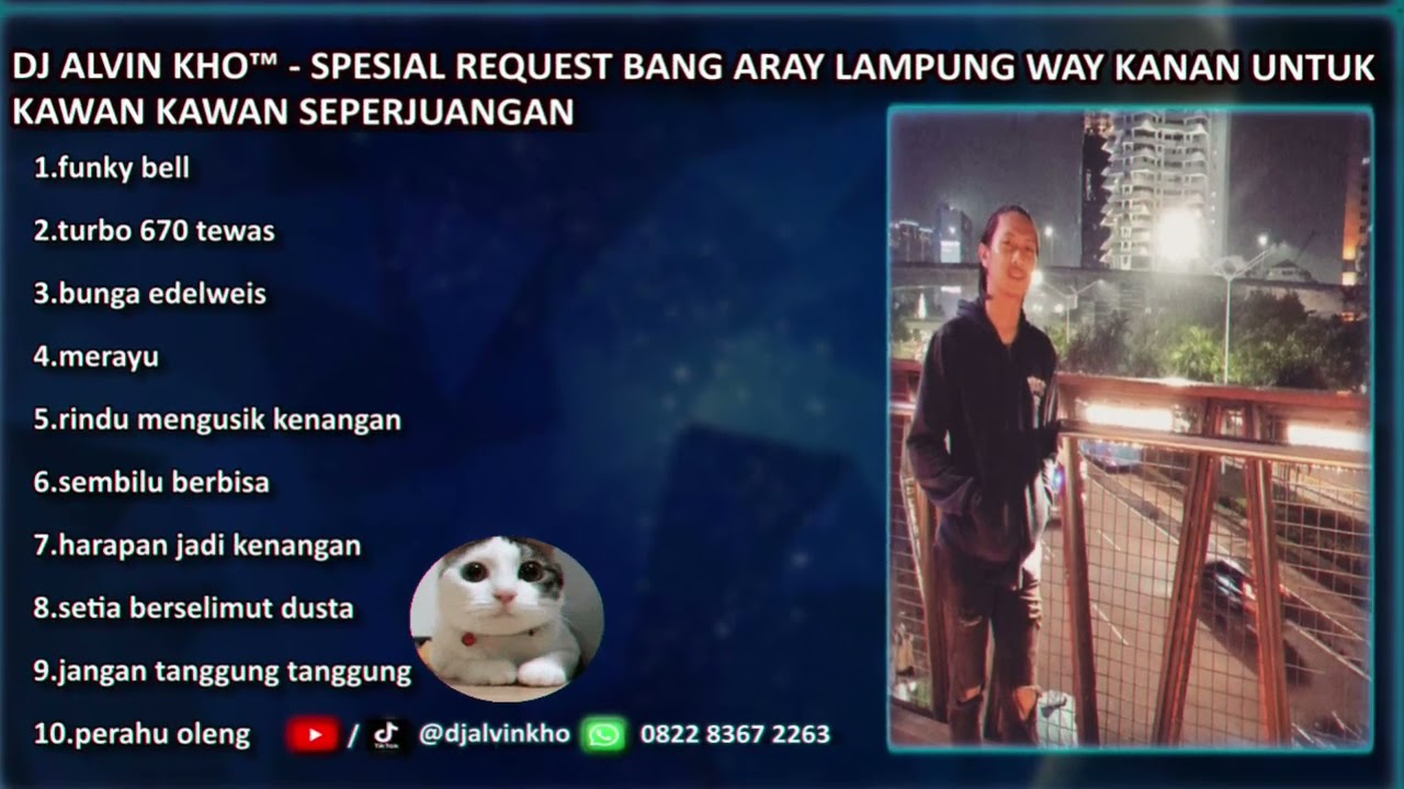 DJ ALVIN KHO&trade; - SPESIAL REQUEST BANG ARAY LAMPUNG WAY KANAN