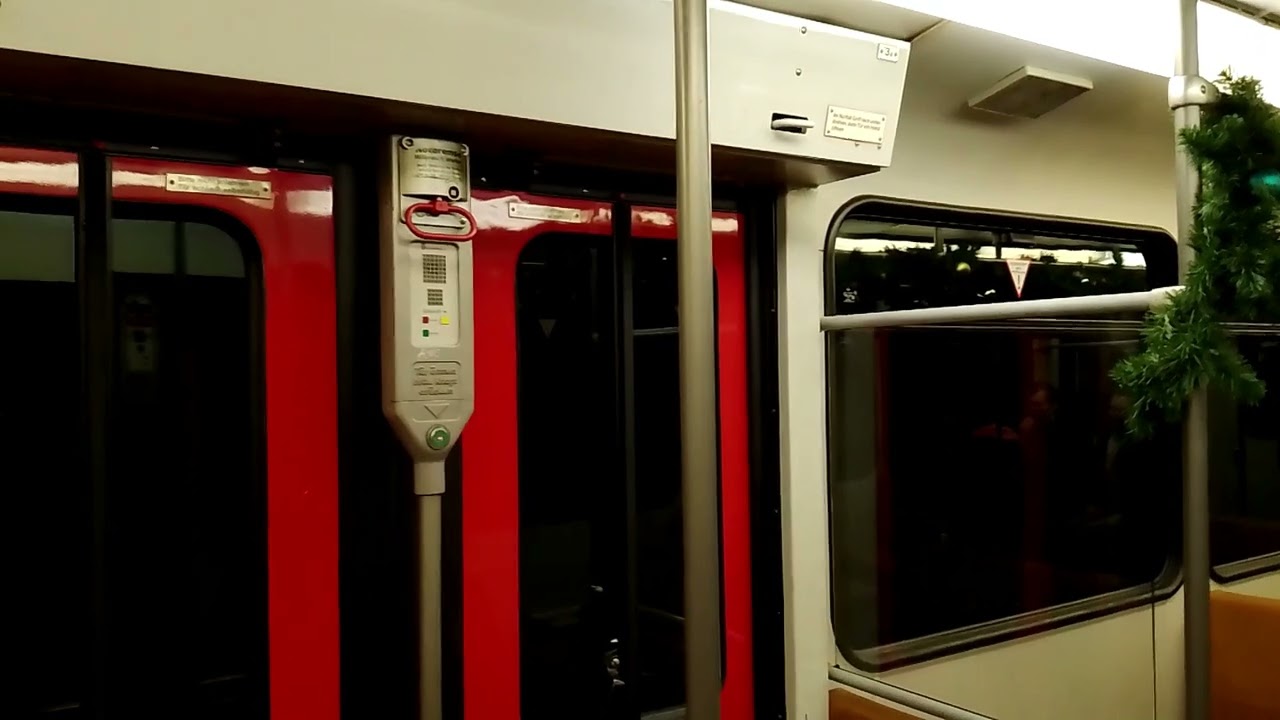 Typ U2 Wagen Mitfahrt mit Inge Metz Ansagen