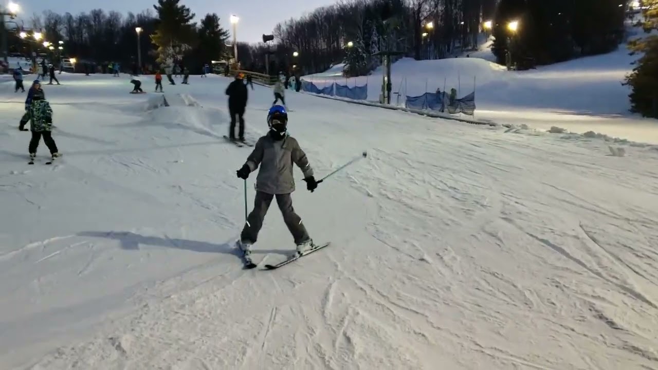 Bittersweet skiing fun