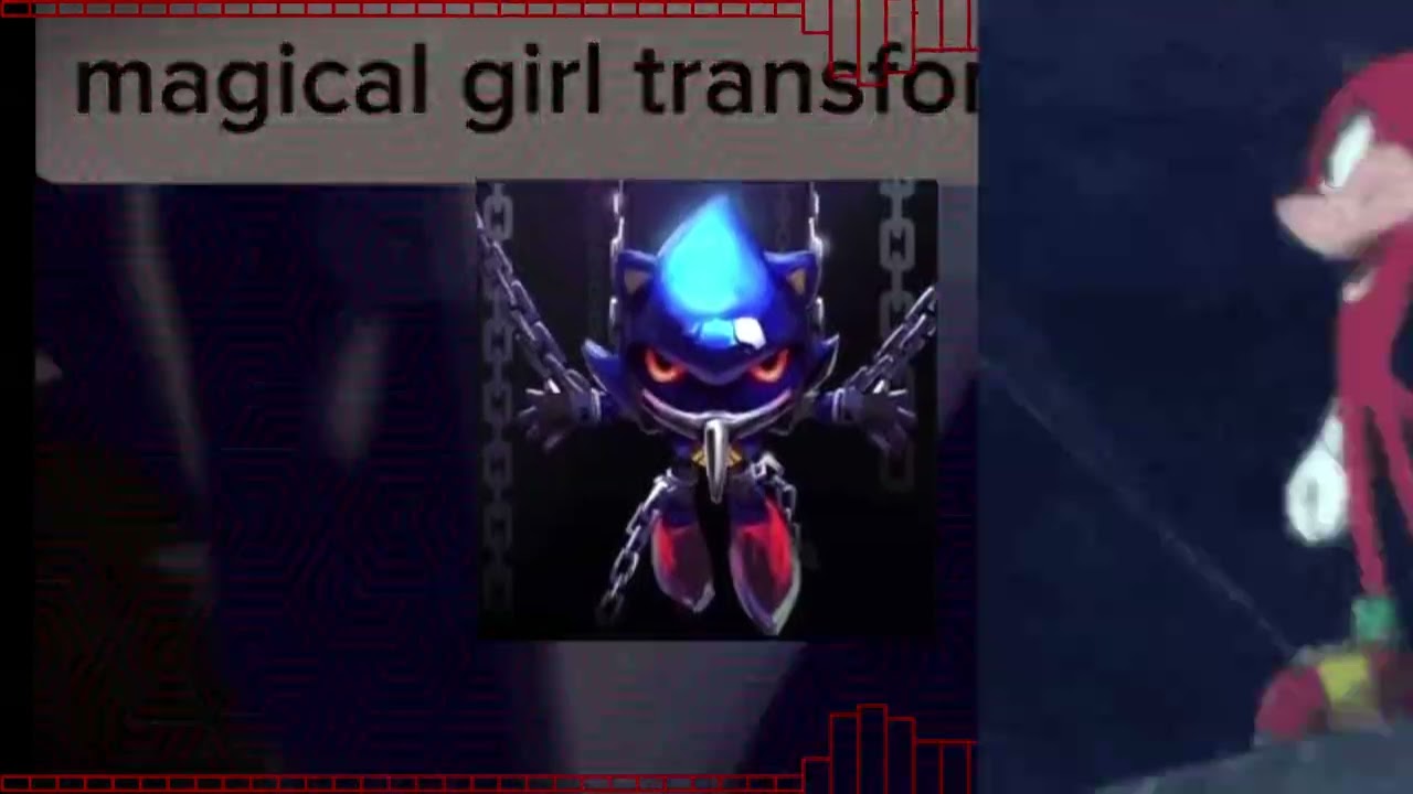 triple trouble tuff but metal sonic is there instead of red man