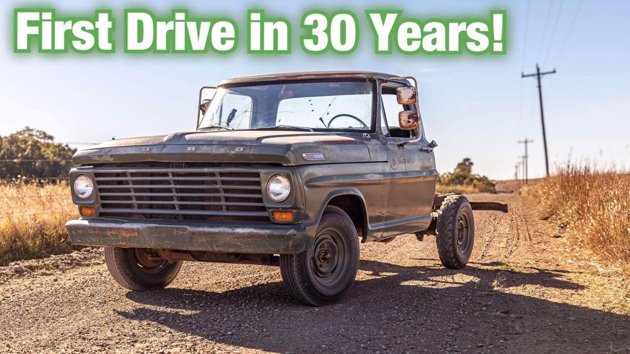 I Get My 1967 Southwestern Bell Truck Driving for the First Time!
