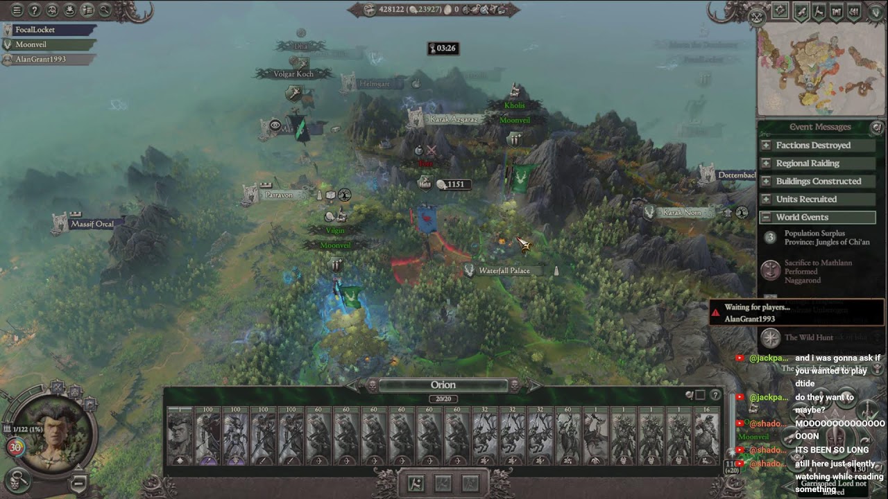 Warhammer 3-Never thought I'd die fighting side by side with an elf