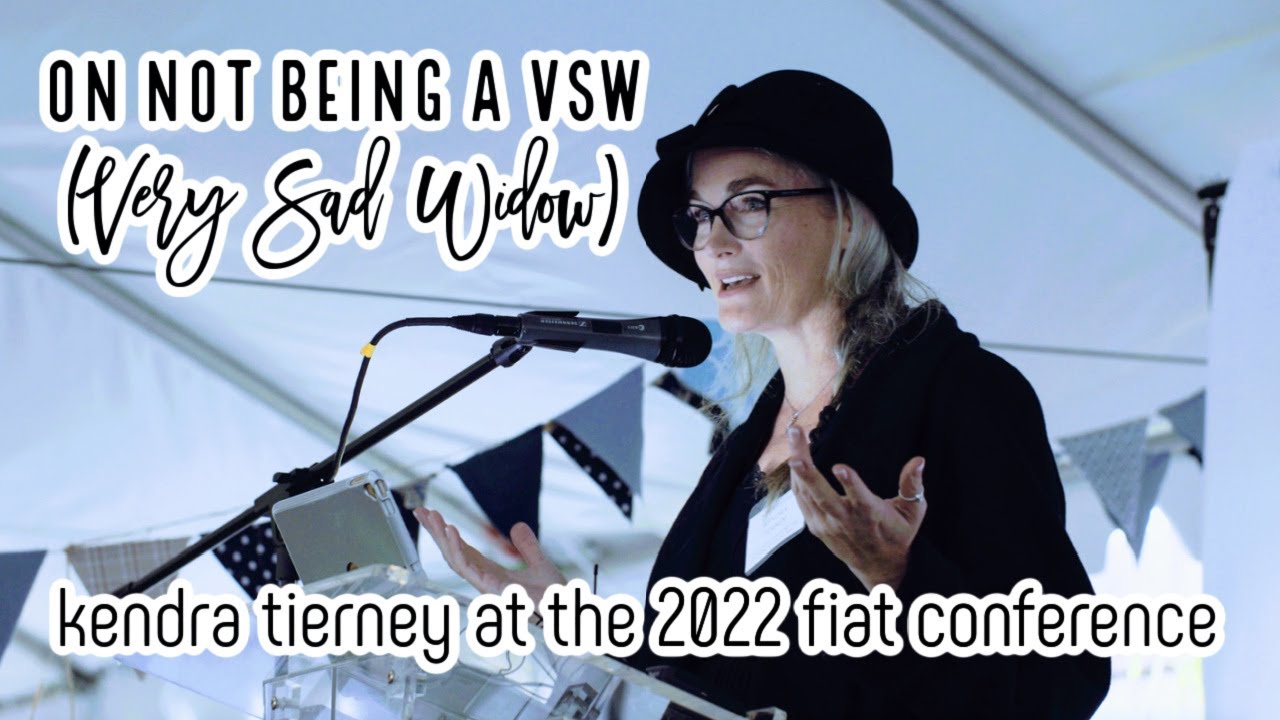 On Not Being a VSW (Very Sad Widow)