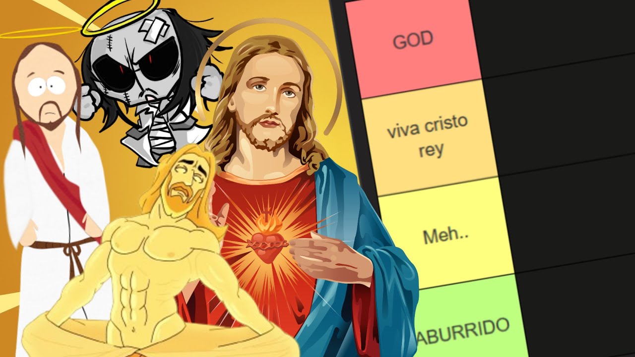 las versiones animadas de JESUCRISTO de PEOR a MEJOR  || Tier List