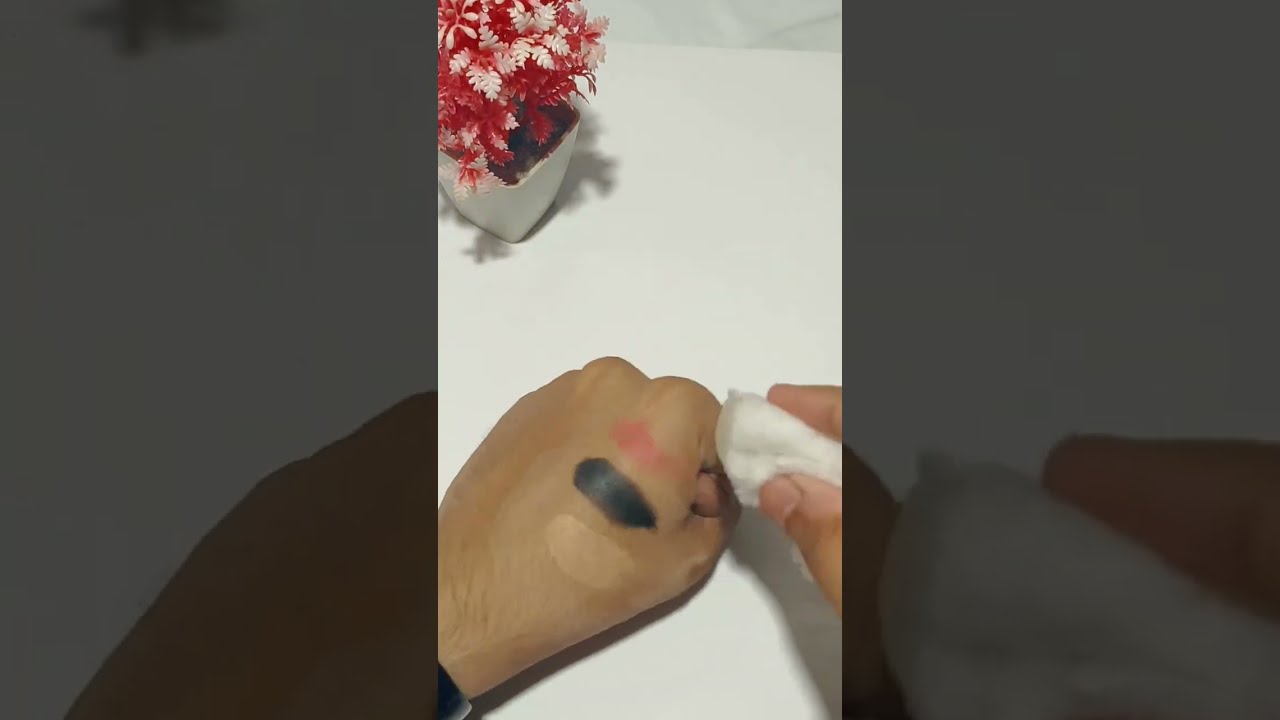 How to remove makeup without makeup remover | #shorts