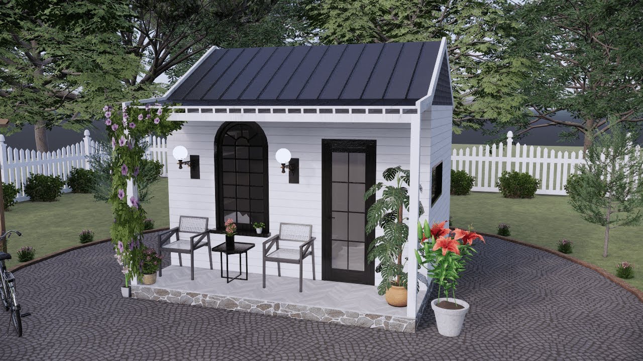 4x3m Small House with Smart Space Use