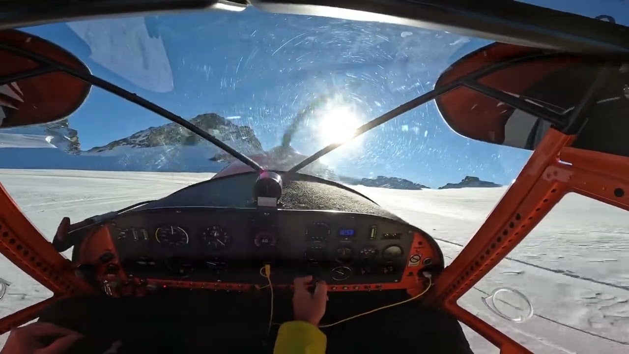 My first Glacier Landing 😎 - Jack's Airplanes