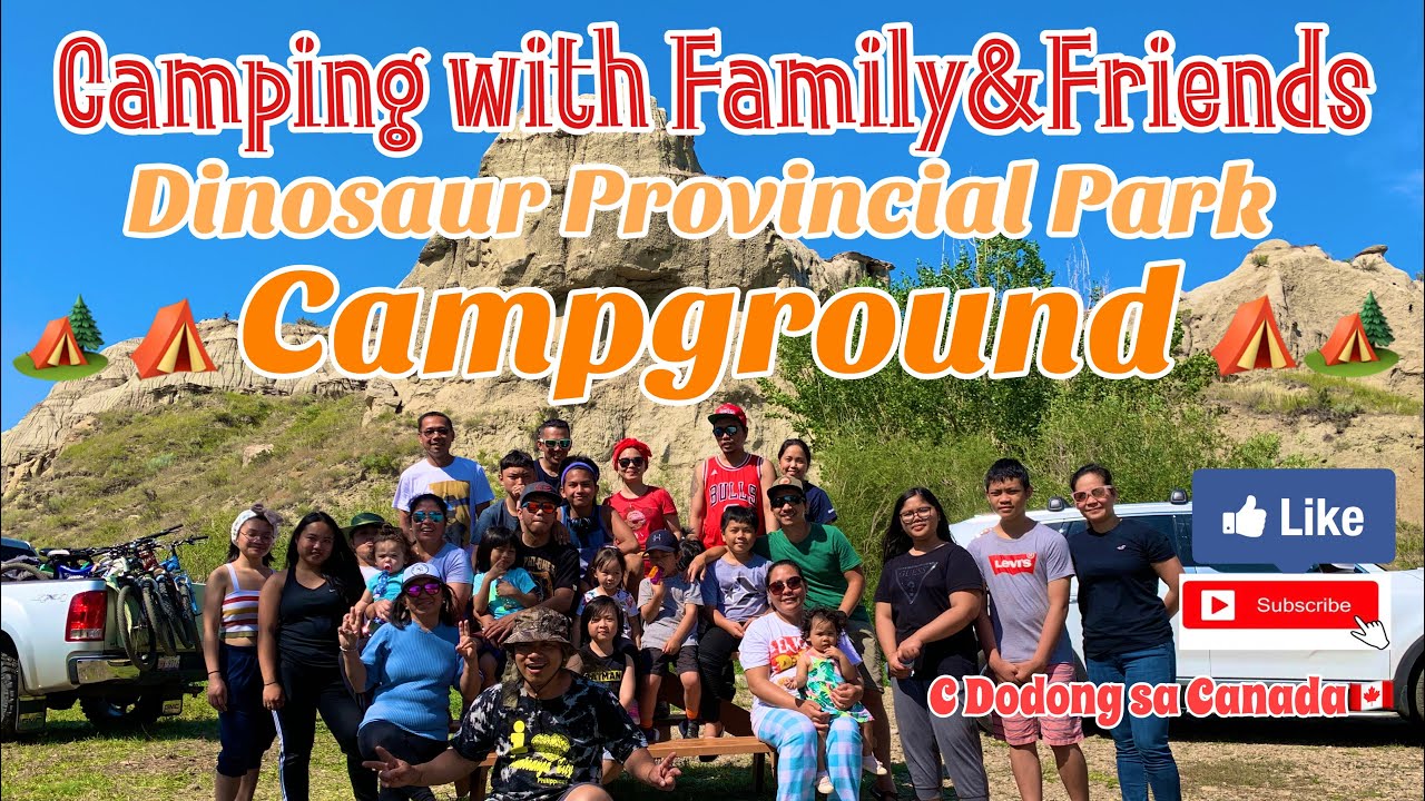 Dinosaur  Provincial Park Campground|UNESCO World Heritage Site|Badlands | C Dodong Sa Canada