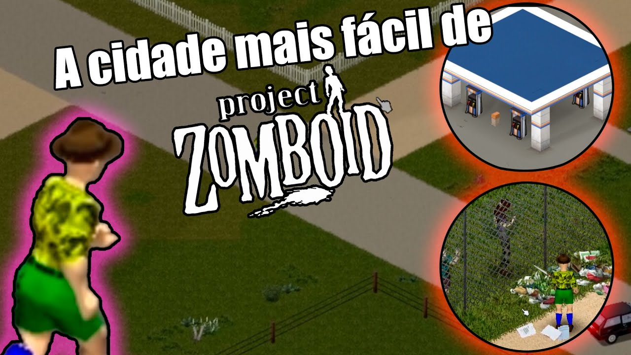 Tour por Riverside. A cidade mais fácil do jogo?  / Project Zomboid Build 42 PT-BR
