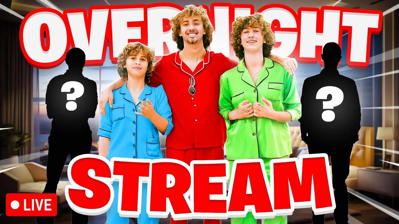 OVERNIGHT STREAM WITH NELSON NILES AND NOAH AND SPECIAL GUEST!!!