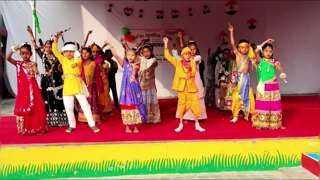 Jago Jago Kishan Kanaiya Dance - Class 2 | જાગો, જાગો, જાગો કિશન કનૈયા - ધોરણ ૨