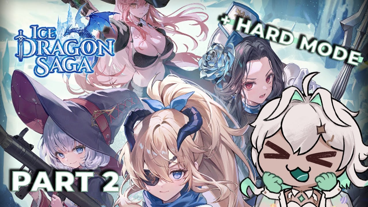 Gamer Girls Save Lives!! | Ice Dragon Saga Event Part 2 & Hard Mode | Goddess of Victory: NIKKE