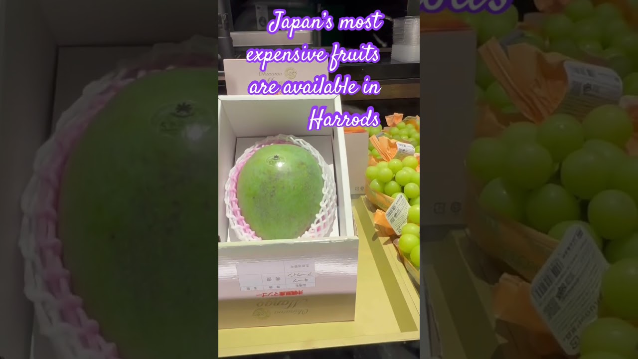 Japan&rsquo;s most expensive fruits are available in Harrods#shorts #bisayavlogger #buhayabroad #japan