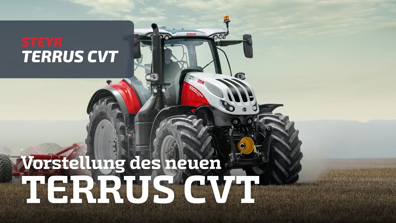 VORSTELLUNG DES NEUEN STEYR 6300 TERRUS CVT