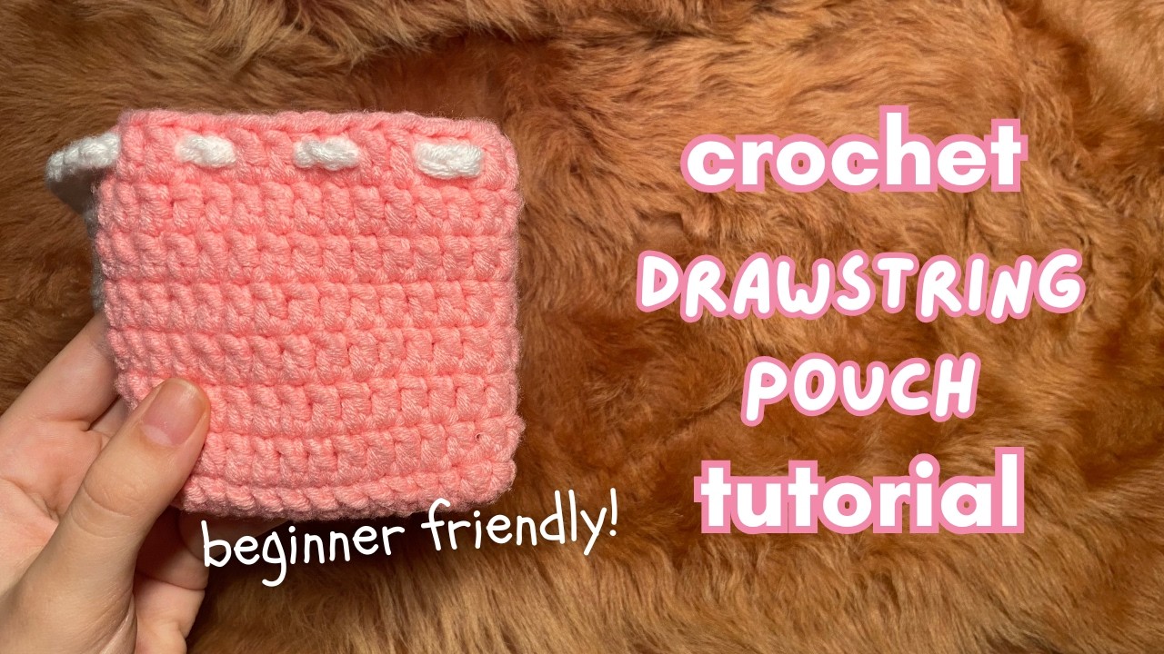 Как связать крючком простую сумочку! (Урок для начинающих)