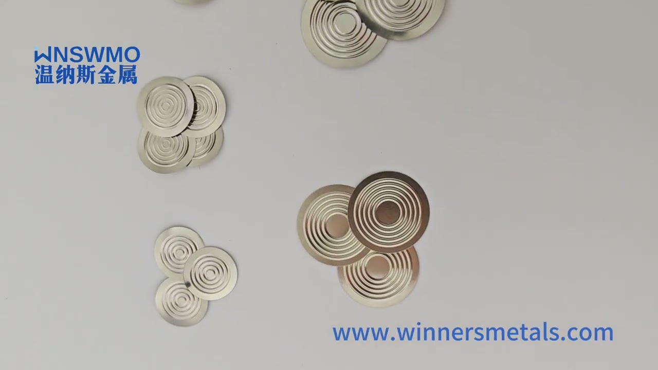 Corrugated Metal Diaphragm For Pressure Sensor