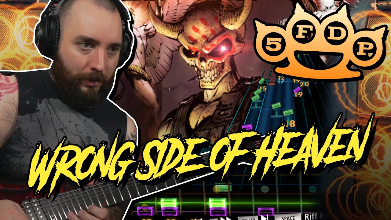 Rocksmith 2014 Five Finger Death Punch - Wrong Side Of Heaven | Rocksmith Metal Gameplay