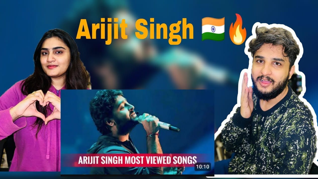 Pakistani couple reaction on Top 100 songs of Arijit Singh | Heart touching songs😍🔥❤️