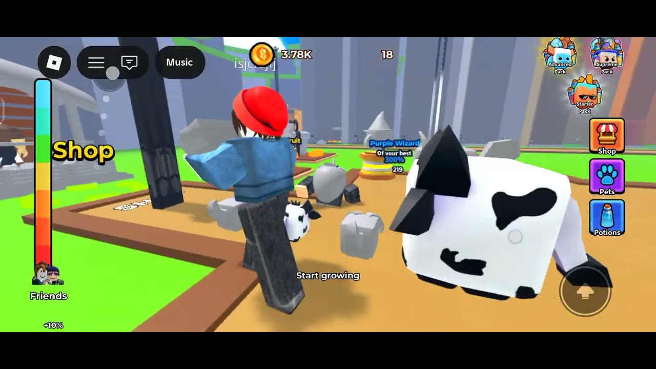 Get tall and fall playing with my brother 