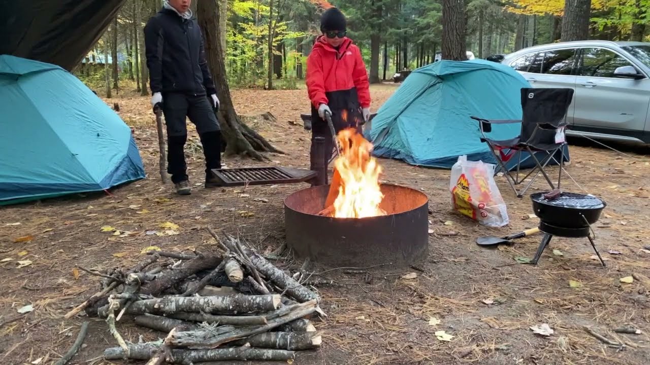 Canada Quebec Simon Lake Weekend Camping Episode 2