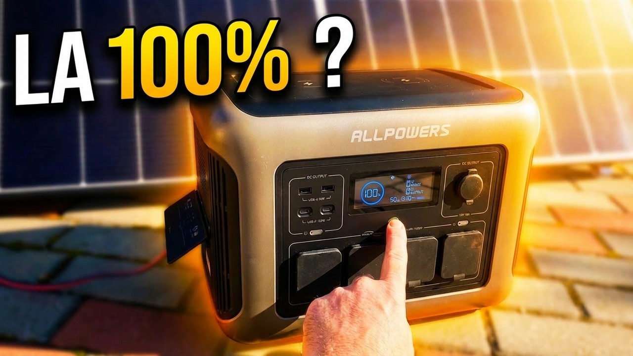 Allpowers R4000 / R2500 / S2000 Pro – ce se întâmplă când bateria ajunge la 100%?