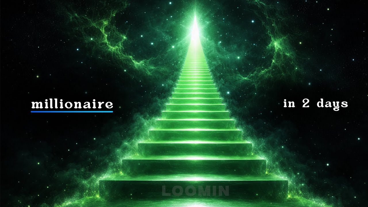 In exactly 2 days 3 hours you become a millionaire.
