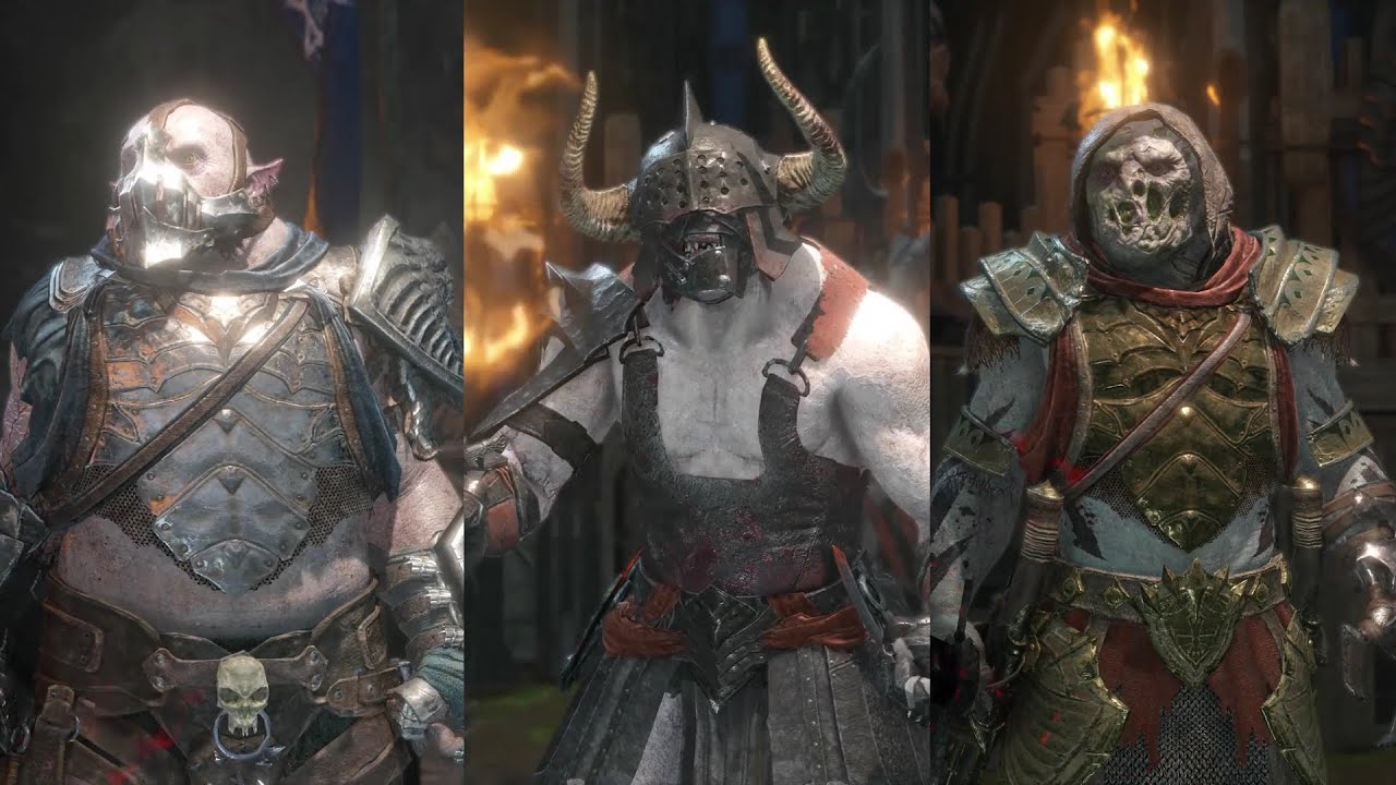 My favorite Warrior Orcs.  -  Shadow of war 　[PS4＆PS5]