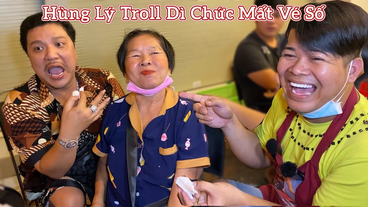 Dì Chức Tố Thu Phương Đổi Tiền Bị Thiếu,Hùng Lý Troll Dì Chức Cười Đau Bụng,