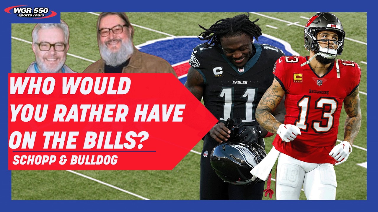 AJ Brown or Mike Evans: Who Would You Rather See In Buffalo?| Schopp and Bulldog